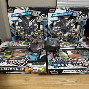 Pokémon Black Bolt White Flare Unova Posters , Mini Tins , & Binders